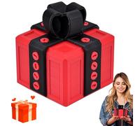 Pipihome Annoying Gift Box 8CM, Funny Gift Box With Twist Storage, 3D Printed The Annoying Present Money Prank Gifts Boxes, Novelty Puzzle Gifts Boxes for Christmas, Valentine's Day