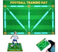 Pipihome Football Training Mat XL 90x60cm, Footballs Gifts for Boys, Football Training Equipment for Dribble, Ball Control, Football Gifts for Boys, Kids,Girls & Him