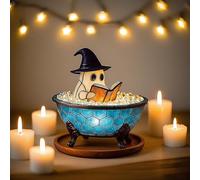 Pipihome Ghost Bubble Bath Lamp, Halloween Decorations, Halloween Bath Decor for Kids, 3D Bathroom Ghost Night Lights, Cute Ghosts Decorations Gifts for Indoor