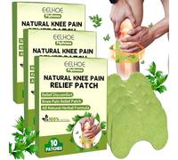 Pipihome Pain Relief Patches, 30pcs Knee Pain Relief Patches, Knee Patches for Pain Relief, Wormwood Herbal Pain Relief Plaster, Pain Relief Patches Relieves Muscle Soreness in Knee, Neck, Shoulder