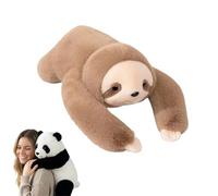 Pipihome Weighted Stuffed Animal, Weighted Sloth Plush Toy, Cute Stuffed Animals Anxiety Relief for Kids & Adults, Soft Weighted Plush Pillow Toys Birthday Gifts for Boys Girls Women Men, 45CM