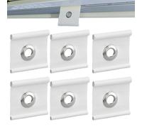 Piping Hooks, Piping Eyelets for Awning Rails, Piping Eyelets | Rail Eyelets, Grommet Eyelets for Awning Piping Tapes, Camping Tents, Garden Parties, 5-6mm/7-8mm Piping Rails