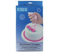 Piping Icing Bags Cake Decorating 50 X PME Parchment Paper Triangles 15" Pastry