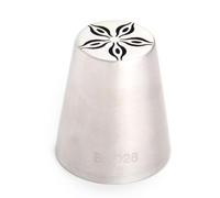 Piping Nozzle 10pcs Russian Piping Nozzle Large Flower Bouquet Tip Stainless Steel Baking Tool for Small Buttercream Blooms Cookie Cake Decorating Icing Tips