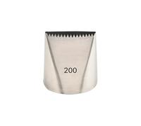 Piping Nozzle 3 Pieces Russian Piping Tips Set Cake Decorating Nozzles Tips Piping Kit for Pastry Cupcakes Cakes Cookies Decorating Cake Tool(200)