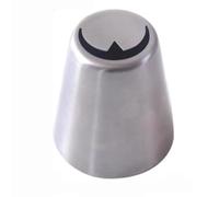 Piping tip Stainless Steel Extra Large Russian Tulip Flower Icing Tips, for Marshmallow Bouquet, for Cake Decorating Flower Frosting Nozzles Piping nozzles