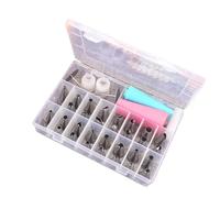 Piping Tips Set 32Pcs Cake Decorating Tools Icing Cream Piping Nozzle Tips Confectionery Pastry Bags Stainless Steel Nozzles Tip Decoration
