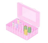 Piping Tips Storage Box with Fixed Pins, 42 Pegs Storage Container Piping Tip Set Organizer Case, Clear Plastic Cake Decorating Kit Storing Case, Multifuctional Piping Tip Storages