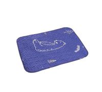 pipisweet Pet Blanket Dog Bed Soft Mat Cat Sleeping Mats Summer Cooling Mat for Small Medium Dogs Breathable Cushion Machine Washable(PS221-5,XL-70x50cm)