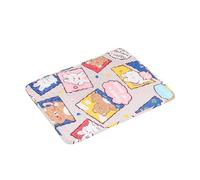pipisweet Pet Blanket Dog Bed Soft Mat Cat Sleeping Mats Summer Cooling Mat for Small Medium Dogs Breathable Cushion Machine Washable(PS221-1,XL-70x50cm)