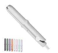 Pipiup Curling Iron, Mini Dual-Purpose Curling Iron, Pipiup MiniCurlingIron, Upgrade 2-in-1 Curling Wand and Flat Iron, for Women Short and Long Hairs, All Hair Types (White)