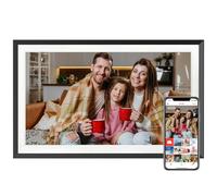 PiPivision 15.6 inch WiFi Digital Photo Frame, Smart Digital Photo Frame, 32GB Large Capacity, HD IPS Touch Screen, Auto Rotation, Share Photos/Videos Instantly