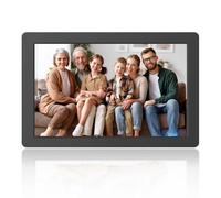 PiPivision 8-inch Digital Picture Frame, Plug in USB or SD Electronic Photo Frame, HD Display with Remote Control, Video and Music Support, Slideshow, Wall Mountable, for Seniors