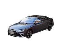 PIPJLCGE Miniature Replica Car Model 1:18 For Audi A4l Static Simulation Mini Die-cast Model Car Collectible Decoration Ornaments Scale Die-cast Vehicle(Black)