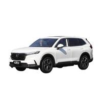PIPJLCGE Miniature Replica Car Model 1:18 For Honda Cr-v Suv Miniature Simulation Die-casting Alloy Metal Car Model Display Cabinet Ornaments Scale Die-cast Vehicle(White)