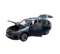 PIPJLCGE Miniature Replica Car Model 1/18 For Honda Zr-v Suv Mini Static Scale Car Model Alloy Simulation Model Ornaments Collection Scale Die-cast Vehicle(Chrome)
