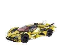 PIPJLCGE Miniature Replica Car Model 1:24 For Apollo Project Evo Mini Simulated Zinc Alloy Car Model Exquisite Ornaments Display Collection Scale Die-cast Vehicle(Gold)