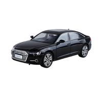 PIPJLCGE Miniature Replica Car Model 1:24 For Audi A6 Static Miniature Scale Alloy Model Car Die-casting Desktop Ornaments Decoration Scale Die-cast Vehicle(Black)