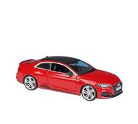 PIPJLCGE Miniature Replica Car Model 1:24 For Audi Rs5 Static Miniature Simulation Die-cast Alloy Metal Replica Car Model Ornaments Scale Die-cast Vehicle(Red)