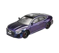 PIPJLCGE Miniature Replica Car Model 1:24 For Audi Rs7 Mini Simulation Scale Alloy Metal Car Model Exquisite Living Room Decoration Scale Die-cast Vehicle(Purple)