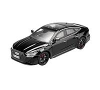 PIPJLCGE Miniature Replica Car Model 1:24 For Audi Rs7 Mini Simulation Scale Alloy Metal Car Model Exquisite Living Room Decoration Scale Die-cast Vehicle(Black)