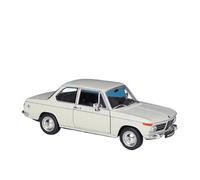 PIPJLCGE Miniature Replica Car Model 1:24 For Bmw 2002 Ti Suv Static Mini Scale Simulation Alloy Model Car Living Room Decoration Scale Die-cast Vehicle(White)