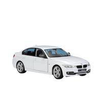 PIPJLCGE Miniature Replica Car Model 1:24 For Bmw 3 Series 335i Static Scale Miniature Simulation Die-cast Alloy Replica Car Model Ornaments Scale Die-cast Vehicle(White)