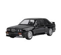 PIPJLCGE Miniature Replica Car Model 1:24 For Bmw M3 1988 Mini Simulation Alloy Car Model Exquisite Off-road Vehicle Ornaments Decoratio Scale Die-cast Vehicle(Black)