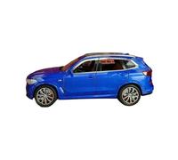 PIPJLCGE Miniature Replica Car Model 1:24 For Bmw X5 Static Mini Simulation Zinc Alloy Model Car Living Room Ornaments Collection Scale Die-cast Vehicle(Blue)