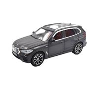 PIPJLCGE Miniature Replica Car Model 1:24 For BMW X5 SUV Static Simulation Mini Die-cast Alloy Replica Car Model Desktop Ornaments Scale Die-cast Vehicle(Chrome)