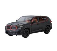 PIPJLCGE Miniature Replica Car Model 1:24 For Bmw Xm Suv Static Mini Simulation Zinc Alloy Model Car Living Room Ornaments Collection Scale Die-cast Vehicle(Black)