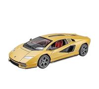 PIPJLCGE Miniature Replica Car Model 1:24 For Lamborghini Countach Lpi800-4 Mini Scale Diecast Alloy Replica Car Model Decoration Collectible Scale Die-cast Vehicle(Yellow)