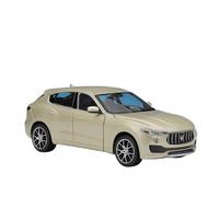 PIPJLCGE Miniature Replica Car Model 1:24 For Maserati Levante Suv Mini Static Scale Zinc Alloy Car Model Display Cabinet Ornaments Decoration Scale Die-cast Vehicle(Gold)