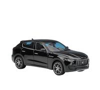 PIPJLCGE Miniature Replica Car Model 1:24 For Maserati Levante Suv Mini Static Scale Zinc Alloy Car Model Display Cabinet Ornaments Decoration Scale Die-cast Vehicle(Black)