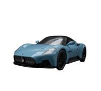 PIPJLCGE Miniature Replica Car Model 1:24 For Maserati Mc20 Mini Scale Die-cast Simulation Alloy Metal Exquisite Model Car Ornaments Scale Die-cast Vehicle(Blue)