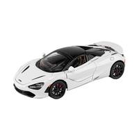 PIPJLCGE Miniature Replica Car Model 1:24 For Mclaren 720s Spider Mini Scale Die-casting Simulation Alloy Metal Exquisite Model Car Decoration Scale Die-cast Vehicle(Yellow)