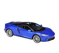 PIPJLCGE Miniature Replica Car Model 1:24 For Mclaren Gt Static Simulation Miniature Alloy Replica Car Model Living Room Ornaments Scale Die-cast Vehicle(Blue)
