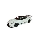 PIPJLCGE Miniature Replica Car Model 1:24 For Nissan God Of War Gtr Static Mini Scale Diecast Alloy Replica Car Model Decoration Ornaments Scale Die-cast Vehicle(White)