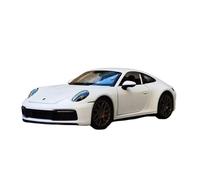 PIPJLCGE Miniature Replica Car Model 1:24 For Porsche 911 Carrera 4s Mini Simulation Zinc Alloy Car Model Bookshelf Ornaments Decoration Collection Scale Die-cast Vehicle(White)