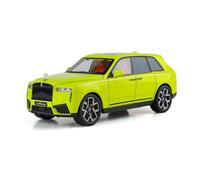 PIPJLCGE Miniature Replica Car Model 1:24 For Rolls Royce Cullinan Miniature Simulation Alloy Model Car Exquisite Decorative Ornaments Collection Scale Die-cast Vehicle(Yellow)