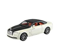 PIPJLCGE Miniature Replica Car Model 1:24 For Rolls Royce Dawn Mini Simulation Alloy Car Model Exquisite Off-road Vehicle Ornaments Decoration Scale Die-cast Vehicle(White)