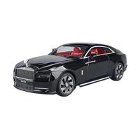PIPJLCGE Miniature Replica Car Model 1:24 For Rolls-royce Spectre Simulation Scale Alloy Car Model Metal Model Creative Ornaments Decoration Scale Die-cast Vehicle(Black)