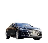 PIPJLCGE Miniature Replica Car Model 1:24 For Toyota Crown Mini Simulation Static Alloy Die-cast Home Model Car Creative Ornaments Scale Die-cast Vehicle(Black)
