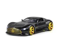 PIPJLCGE Miniature Replica Car Model 1:32 For Benz Amg Vision Gt Mini Simulation Static Alloy Die-cast Home Model Car Creative Ornaments Scale Die-cast Vehicle(Black)