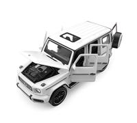 PIPJLCGE Miniature Replica Car Model 1:32 For Benzs G63 Suv Static Mini Scale Diecast Vehicle Metal Model Car Collectible Ornaments Scale Die-cast Vehicle(White)