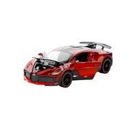 PIPJLCGE Miniature Replica Car Model 1:32 For Bugatti Divo Miniature Model Car Die-cast Simulation Ornaments Living Room Decorations Scale Die-cast Vehicle(Red)