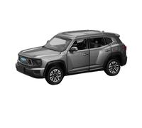 PIPJLCGE Miniature Replica Car Model 1:32 For Haval H7 Dargo Static Simulation Mini Zinc Alloy Replica Car Model Living Room Decoration Scale Die-cast Vehicle(Chrome)