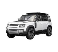 PIPJLCGE Miniature Replica Car Model 1: 32 For Land Rover Defender 110 Miniature Diecast Static Vehicle Collectible Model Car Decoration Scale Die-cast Vehicle(White)