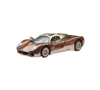 PIPJLCGE Miniature Replica Car Model 1:32 For Pagani Utopia Mini Static Scale Car Model Alloy Simulation Model Ornaments Decoration Scale Die-cast Vehicle(Brown)
