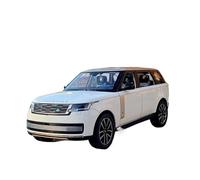 PIPJLCGE Miniature Replica Car Model 1:32 For Range Land Rover SV SUV Static Mini Diecast Vehicle Zinc Alloy Model Car Collectible Ornaments Scale Die-cast Vehicle(White)